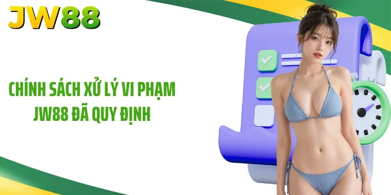 Chính sách xử lý vi phạm JW88 đã quy định