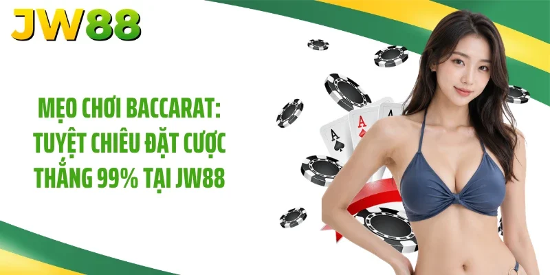 Mẹo Chơi Baccarat: Tuyệt Chiêu Đặt Cược Thắng 99% Tại JW88