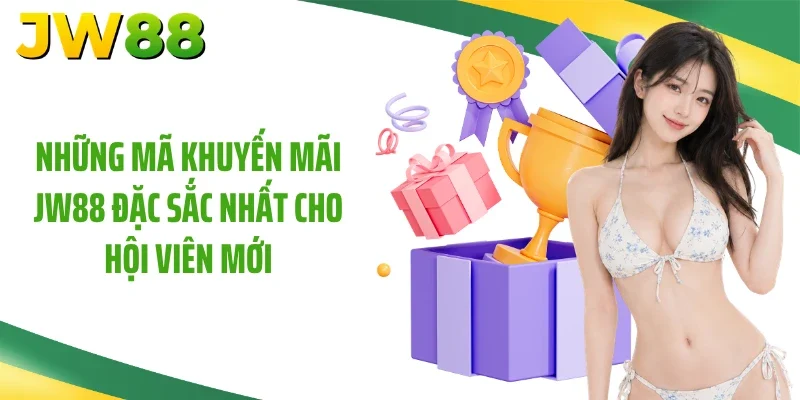 Những mã khuyến mãi JW88 đặc sắc nhất cho hội viên mới